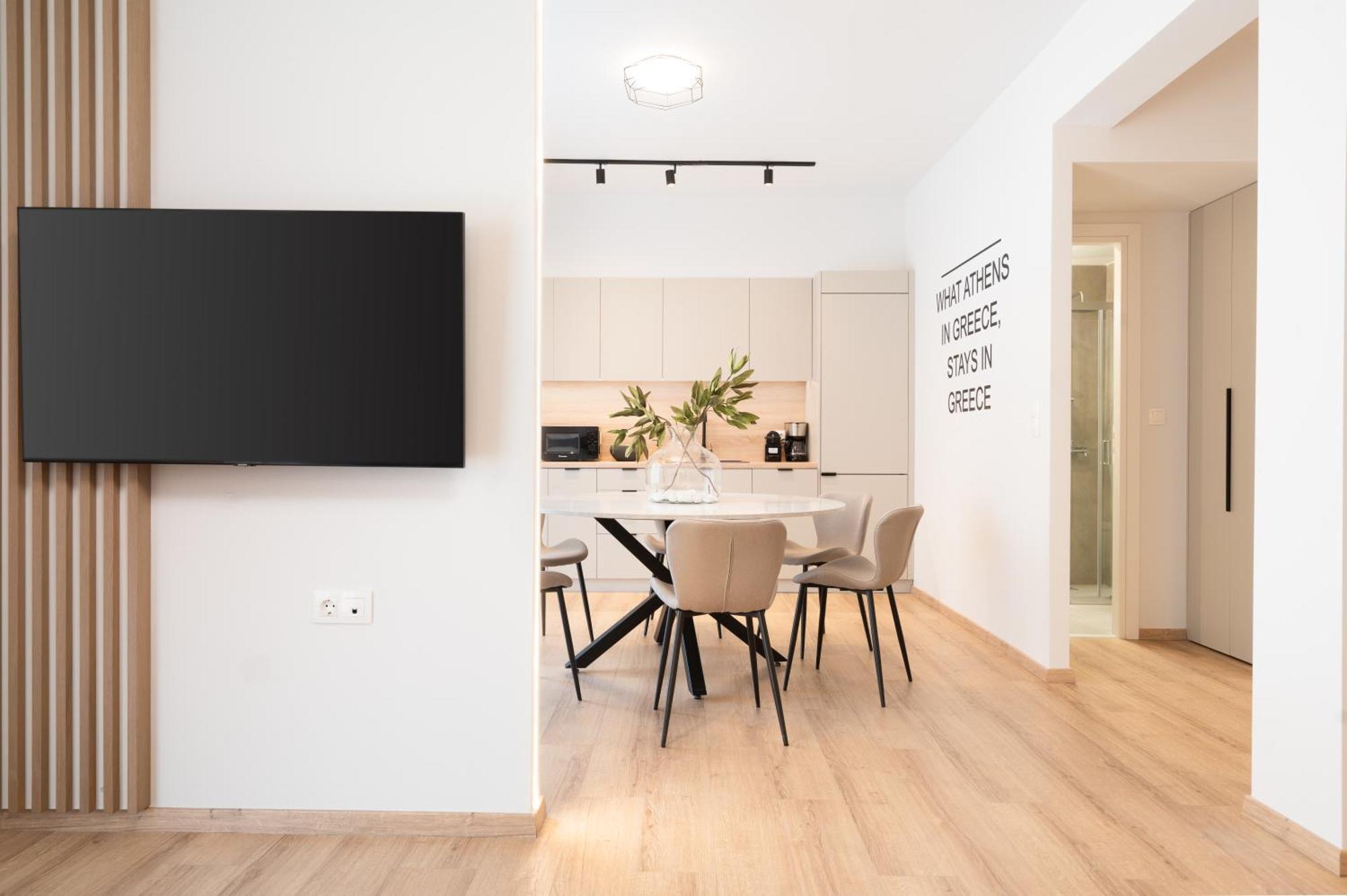 Luxury Apartment Next To The National Museum Atena Exterior foto